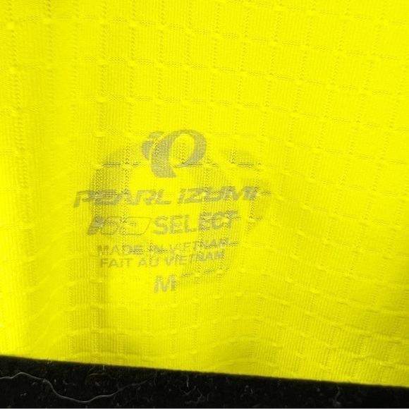 ✅Pearl Izumi Select Tri Singlet - Black-Sulphur Springs BLACK/YELLOW Mens MED - Picture 3 of 7